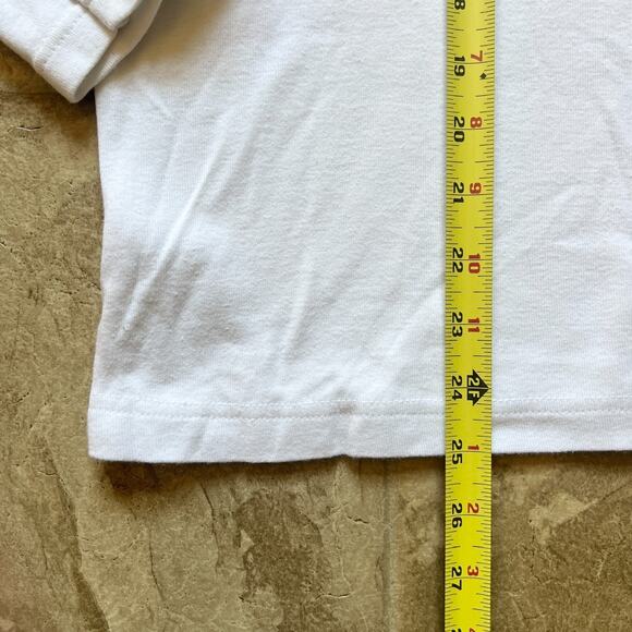 Vtg 90s Polo Ralph Lauren Mens Long Sleeve L Spellout Skater Grunge Streetwear - Picture 4 of 6